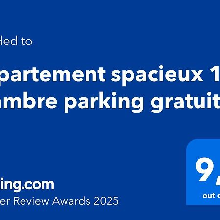 Appartement spacieux 1 chambre parking gratuit Valence  Extérieur photo